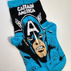🖤5/$40!! MARVEL vintage captain America Novelty socks dress socks gift idea